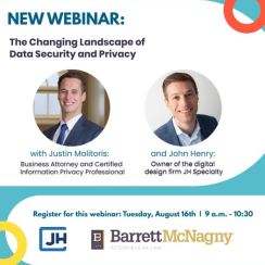 Data Security & Privacy Webinar